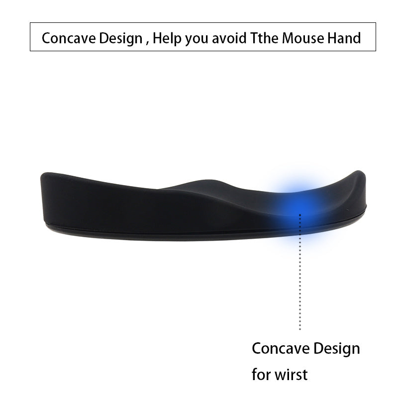 Ergonomic Gel Mouse Pad with Wrist Support – Non-Slip Comfort Mat for Office & Gaming