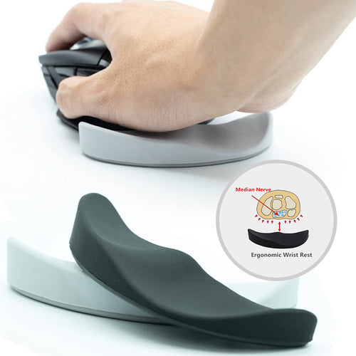 Ergonomic Gel Mouse Pad with Wrist Support – Non-Slip Comfort Mat for Office & Gaming